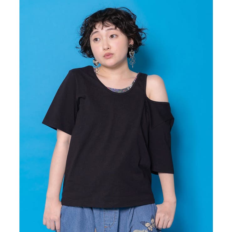 2柄展開 タンクトップ付き3wayTシャツセット | ScoLar | 詳細画像1 