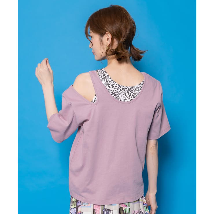 2柄展開 タンクトップ付き3wayTシャツセット | ScoLar | 詳細画像11 