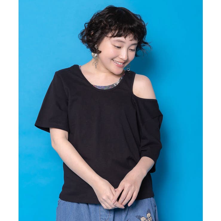 2柄展開 タンクトップ付き3wayTシャツセット | ScoLar | 詳細画像2 