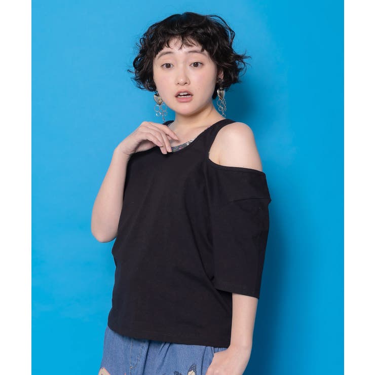 2柄展開 タンクトップ付き3wayTシャツセット | ScoLar | 詳細画像3 