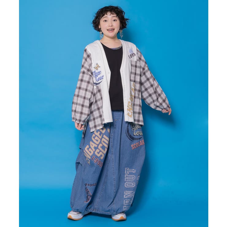 2柄展開 タンクトップ付き3wayTシャツセット | ScoLar | 詳細画像6 