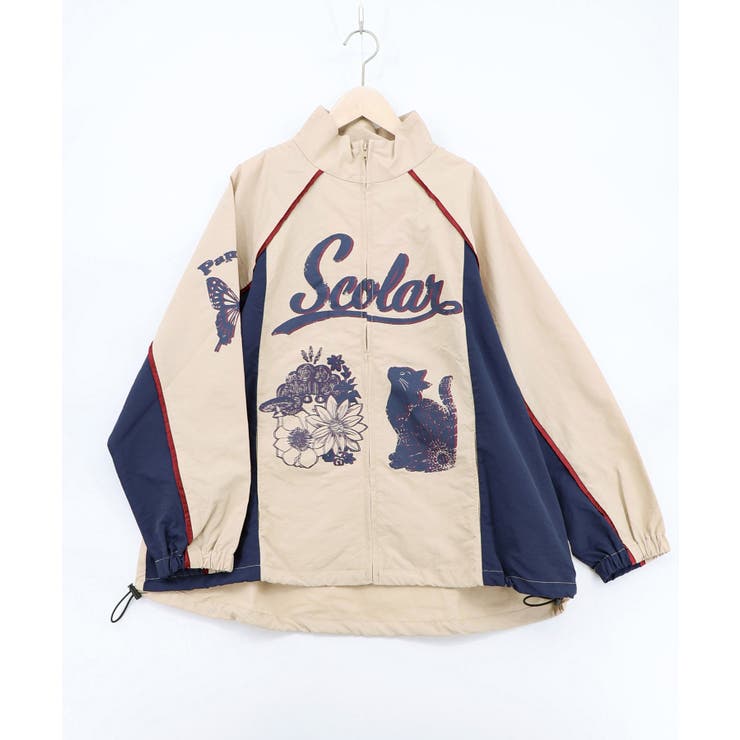 スカラーちゃん×ネコ レーシング風ブルゾン | ScoLar | 詳細画像9 