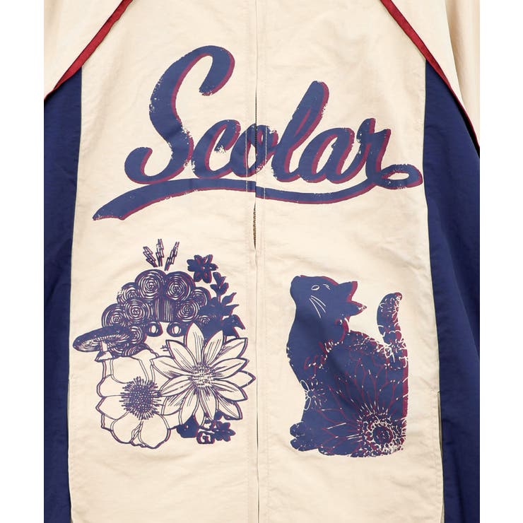 スカラーちゃん×ネコ レーシング風ブルゾン | ScoLar | 詳細画像11 