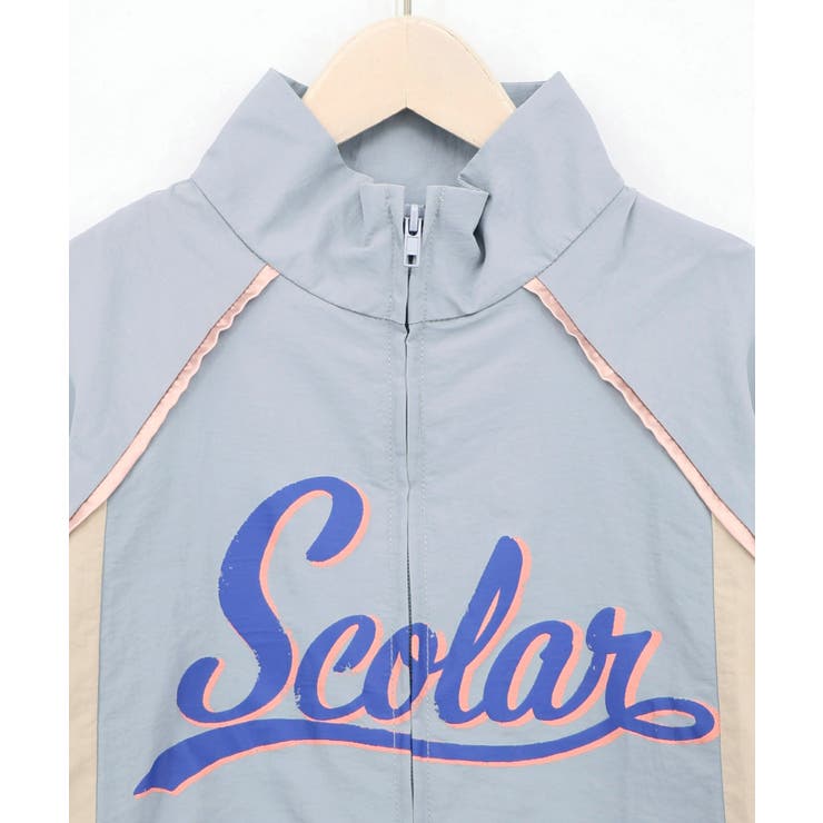 スカラーちゃん×ネコ レーシング風ブルゾン[品番：SRSW0002427