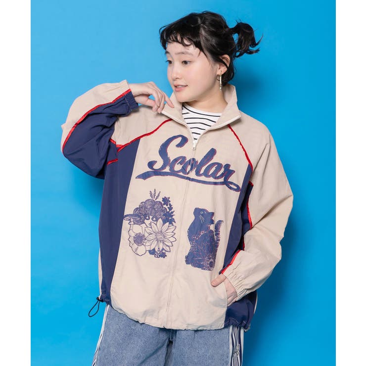 スカラーちゃん×ネコ レーシング風ブルゾン | ScoLar | 詳細画像2 