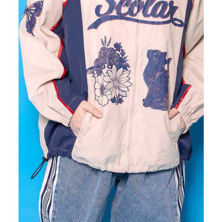 スカラーちゃん×ネコ レーシング風ブルゾン | ScoLar | 詳細画像7 