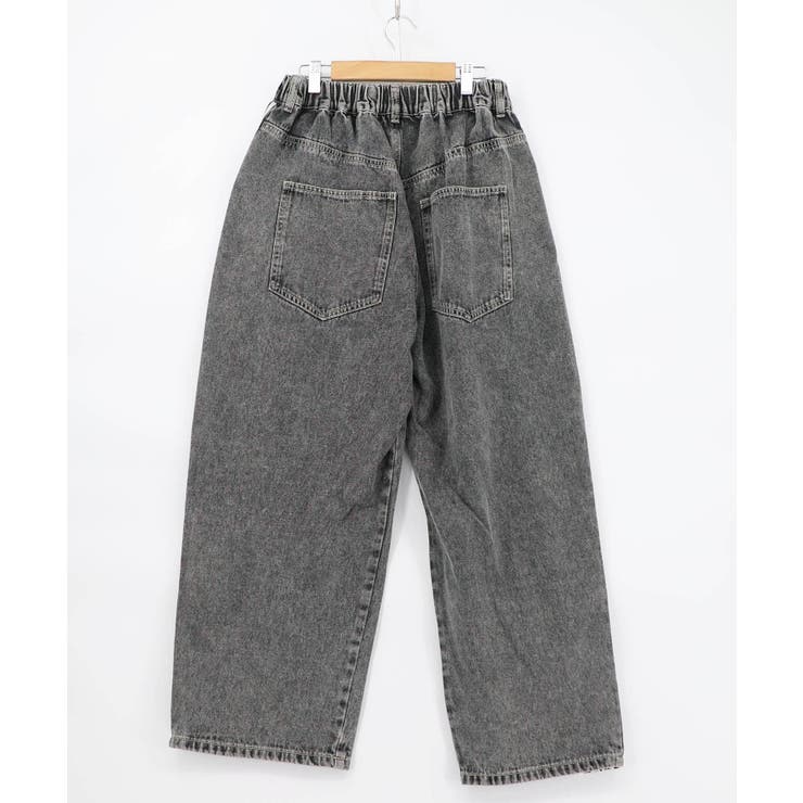 蝶ラインテープ付きデニムパンツ | ScoLar | 詳細画像13 