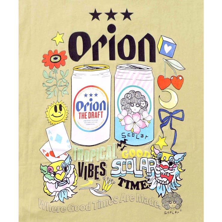 orion×ScoLar sunshineトロピカルTシャツ | ScoLar | 詳細画像14 