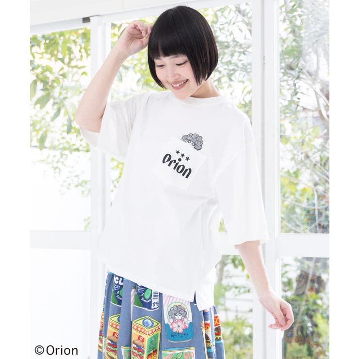 orion×ScoLar sunshineトロピカルTシャツ | ScoLar | 詳細画像2 