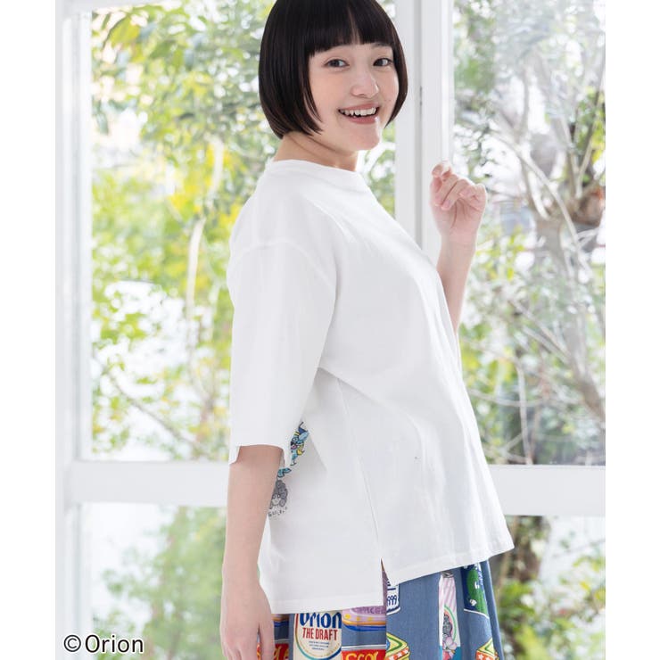 orion×ScoLar sunshineトロピカルTシャツ | ScoLar | 詳細画像4 