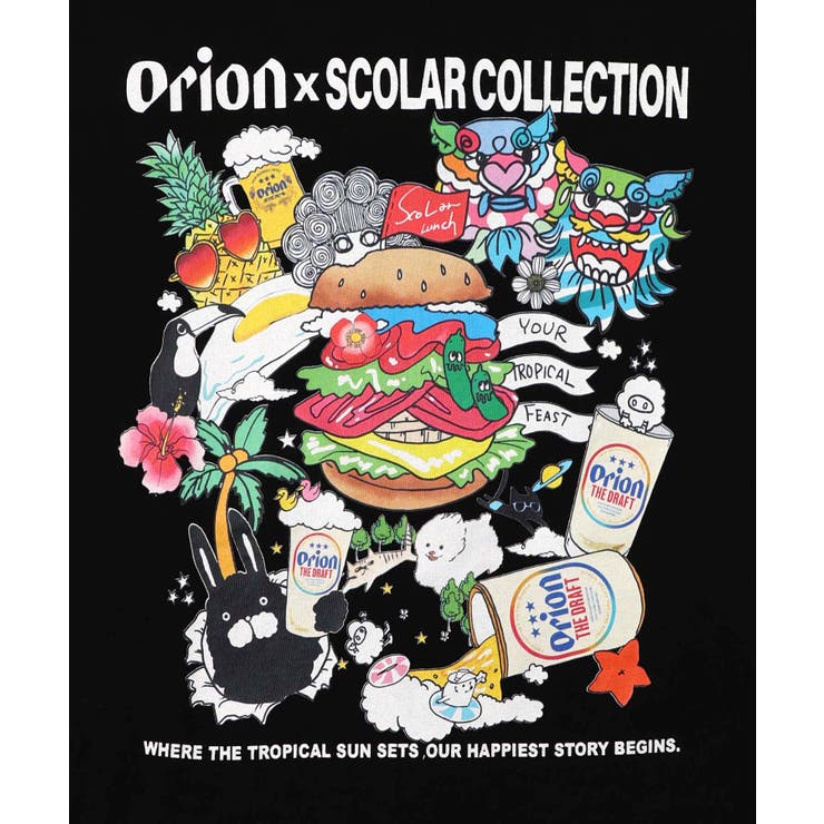 orion×ScoLar Happy Paradise Tシャツ | ScoLar | 詳細画像10 