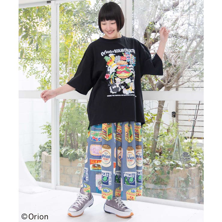 orion×ScoLar Happy Paradise Tシャツ | ScoLar | 詳細画像1 