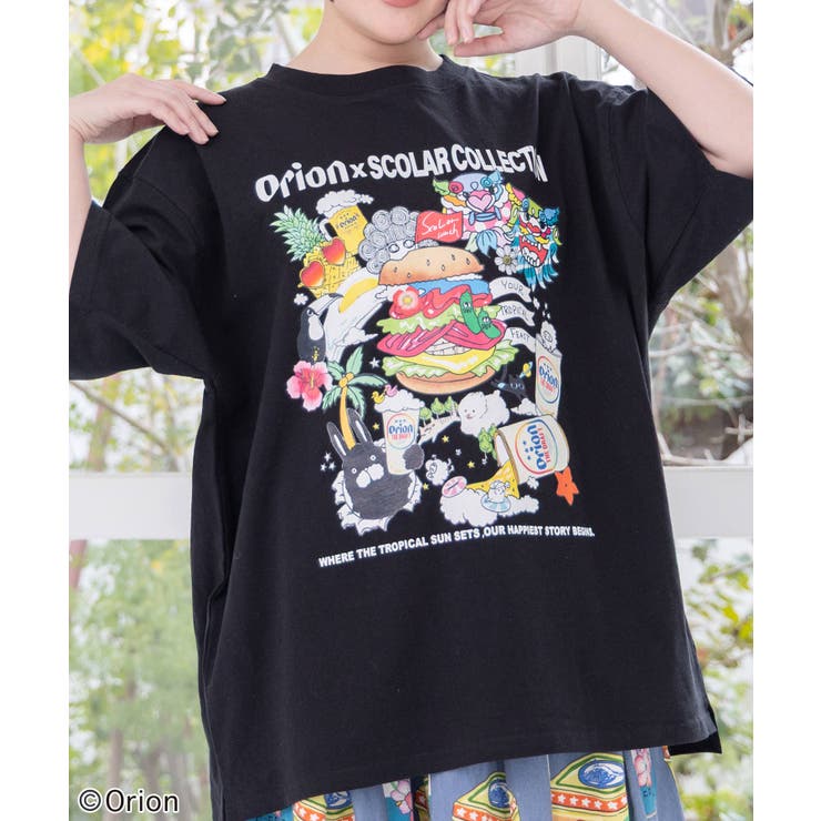 orion×ScoLar Happy Paradise Tシャツ | ScoLar | 詳細画像4 
