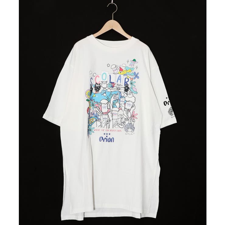 オフホワイト | orion×ScoLar ハンズアップチュニック | ScoLar