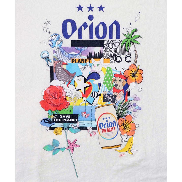 orion×ScoLar save the planet Tシャツ | ScoLar | 詳細画像9 