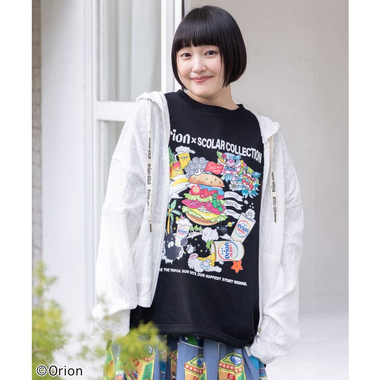 orion×ScoLar save the planet ジップパーカー | ScoLar | 詳細画像1 