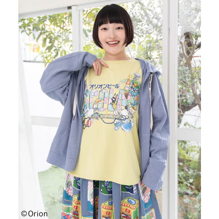 orion×ScoLar save the planet ジップパーカー | ScoLar | 詳細画像11 