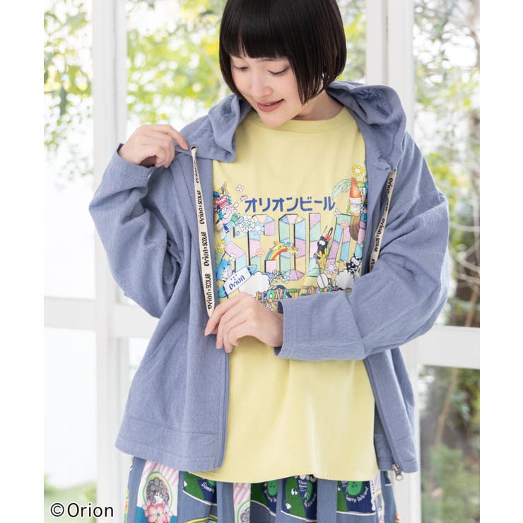 orion×ScoLar save the planet ジップパーカー | ScoLar | 詳細画像12 