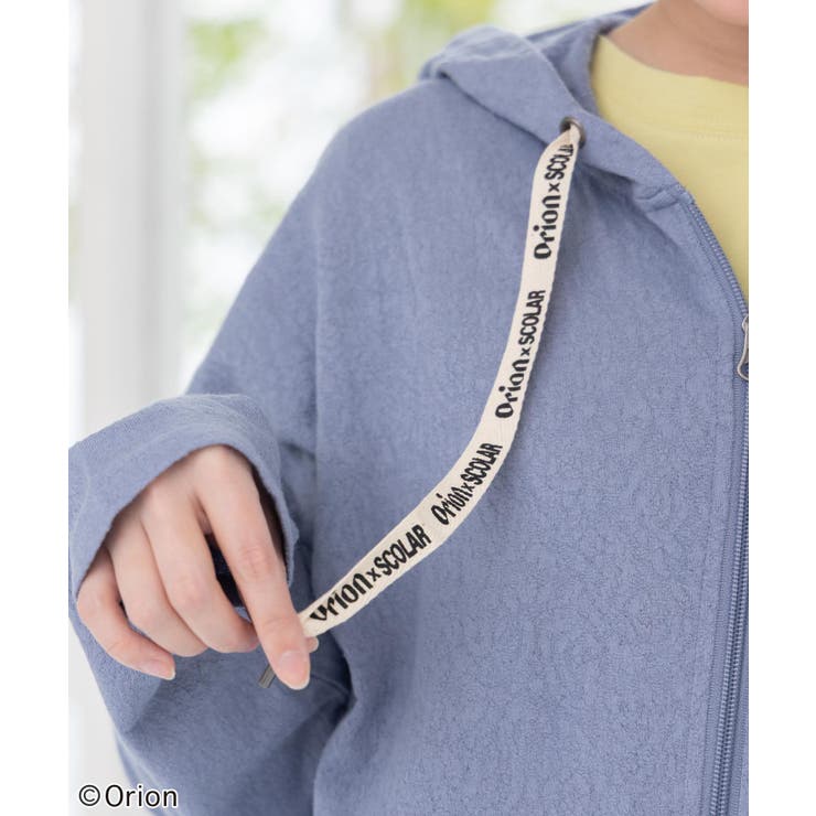 orion×ScoLar save the planet ジップパーカー | ScoLar | 詳細画像15 