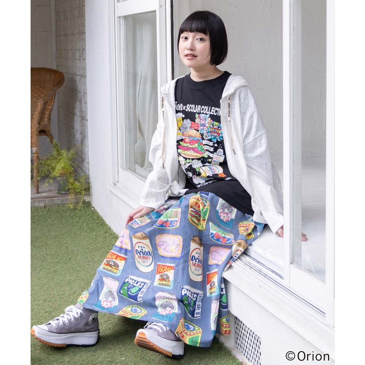 orion×ScoLar save the planet ジップパーカー | ScoLar | 詳細画像4 
