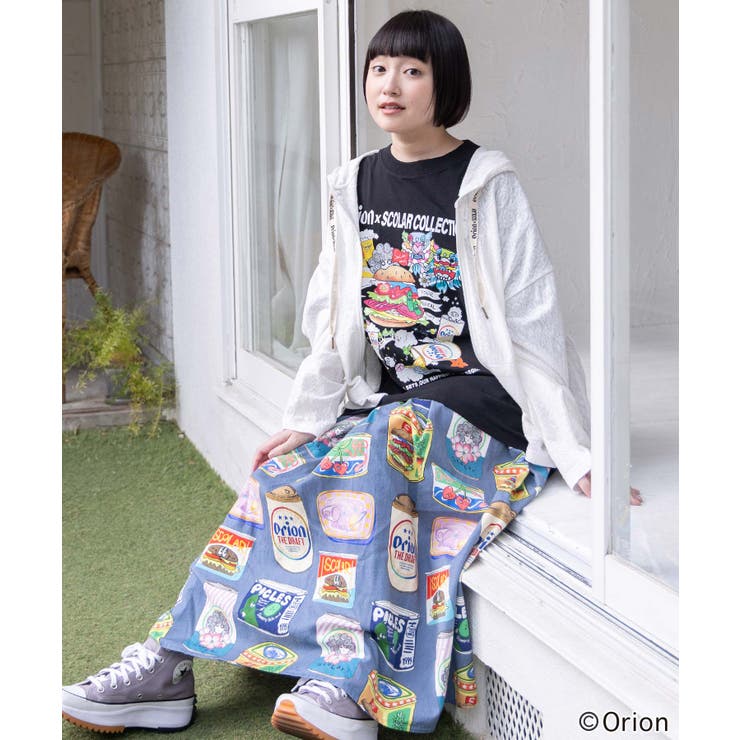 orion×ScoLar save the planet ジップパーカー | ScoLar | 詳細画像5 