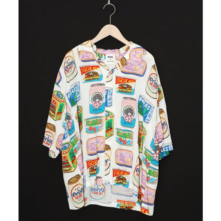 orion×ScoLar トロピカルポップ缶総柄シャツ | ScoLar | 詳細画像14 