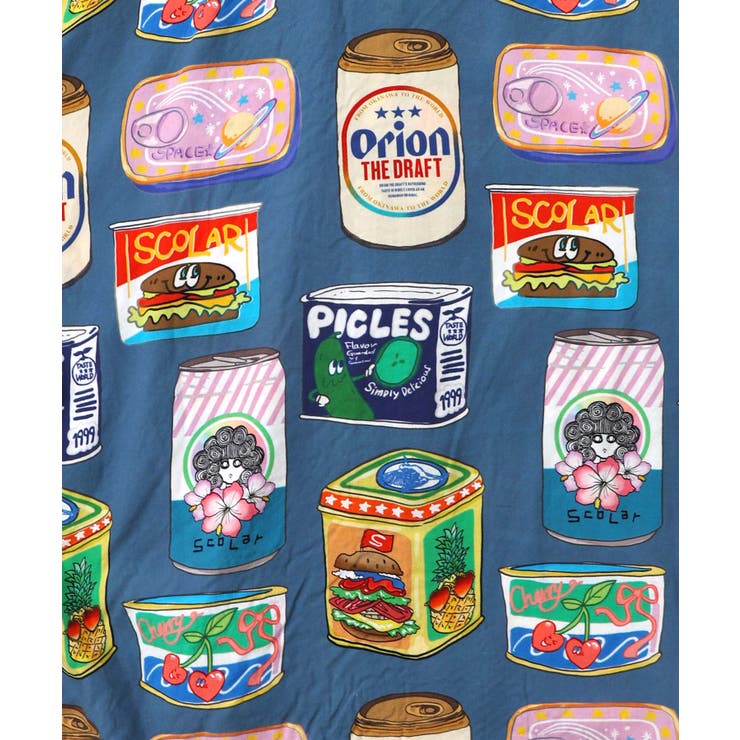 orion×ScoLar トロピカルポップ缶総柄シャツ | ScoLar | 詳細画像17 