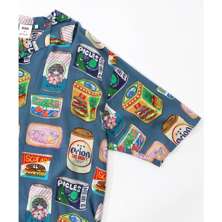 orion×ScoLar トロピカルポップ缶総柄シャツ | ScoLar | 詳細画像19 
