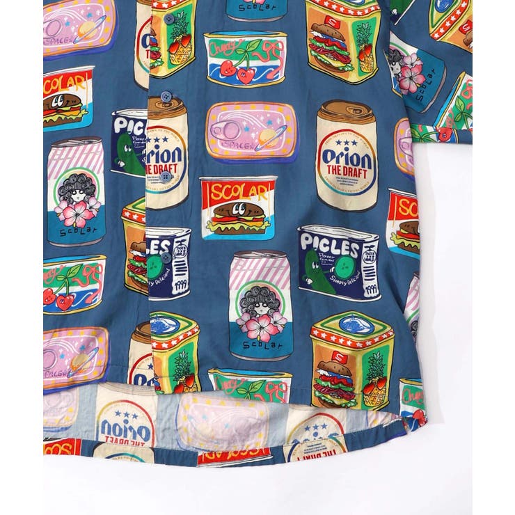 orion×ScoLar トロピカルポップ缶総柄シャツ | ScoLar | 詳細画像20 