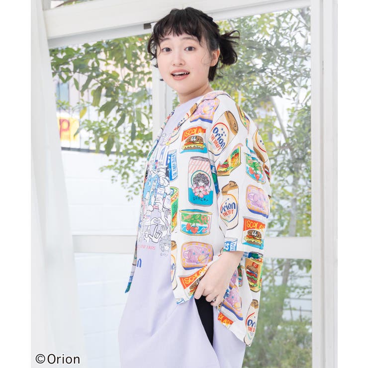 orion×ScoLar トロピカルポップ缶総柄シャツ | ScoLar | 詳細画像9 