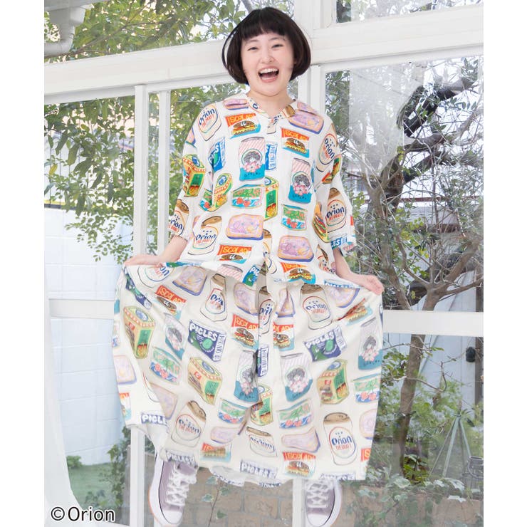 orion×ScoLar トロピカルポップ缶総柄シャツ | ScoLar | 詳細画像13 