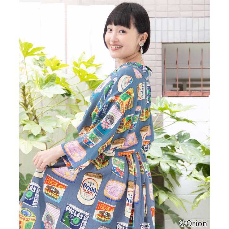 orion×ScoLar トロピカルポップ缶総柄シャツ | ScoLar | 詳細画像4 