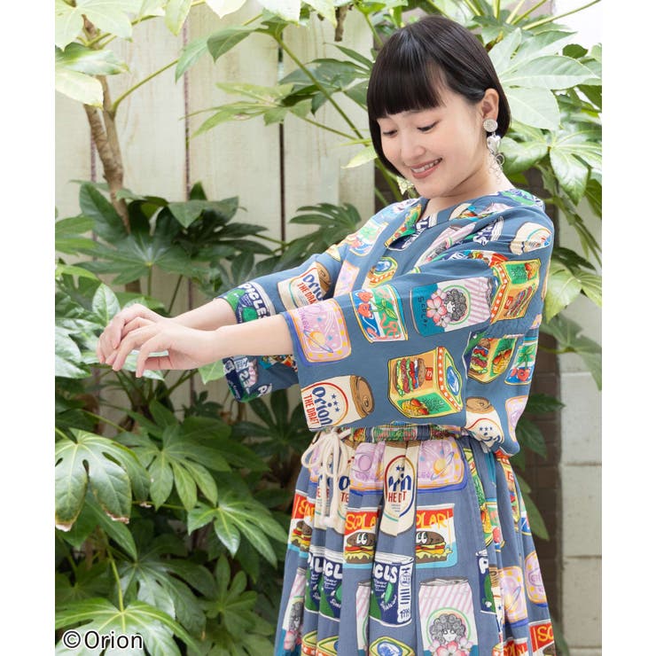 orion×ScoLar トロピカルポップ缶総柄シャツ | ScoLar | 詳細画像5 