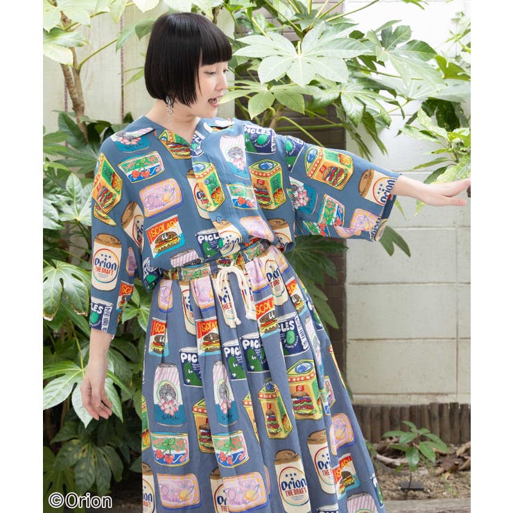 orion×ScoLar トロピカルポップ缶総柄シャツ | ScoLar | 詳細画像6 