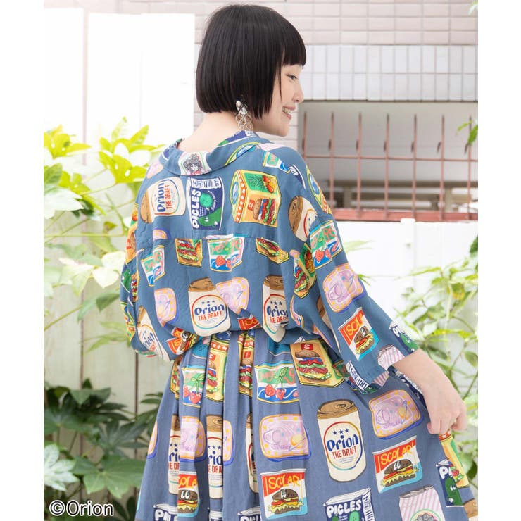 orion×ScoLar トロピカルポップ缶総柄シャツ | ScoLar | 詳細画像7 