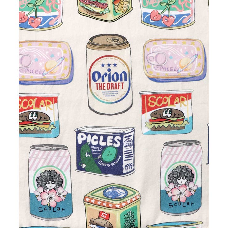 orion×ScoLar トロピカルポップ缶総柄スカート | ScoLar | 詳細画像14 