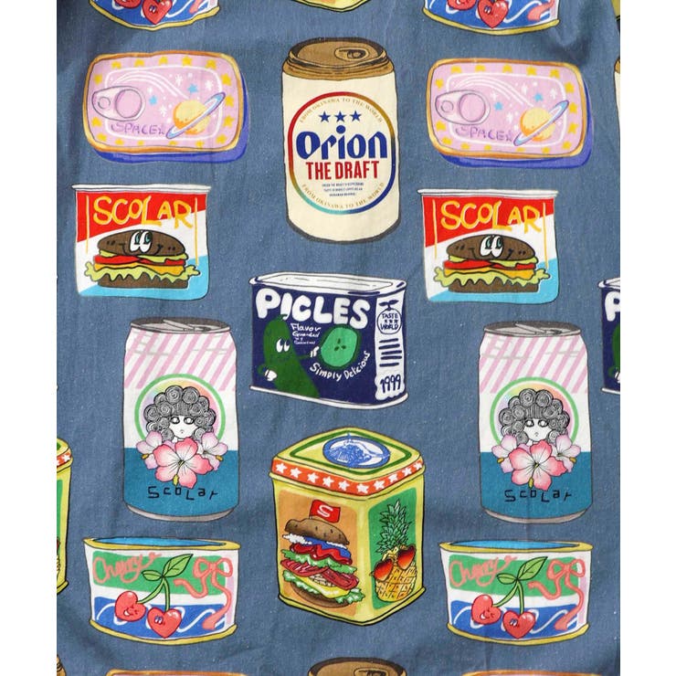 orion×ScoLar トロピカルポップ缶総柄スカート | ScoLar | 詳細画像16 