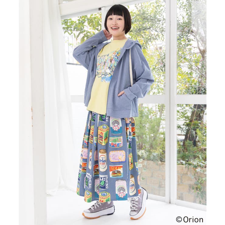 orion×ScoLar トロピカルポップ缶総柄スカート | ScoLar | 詳細画像11 