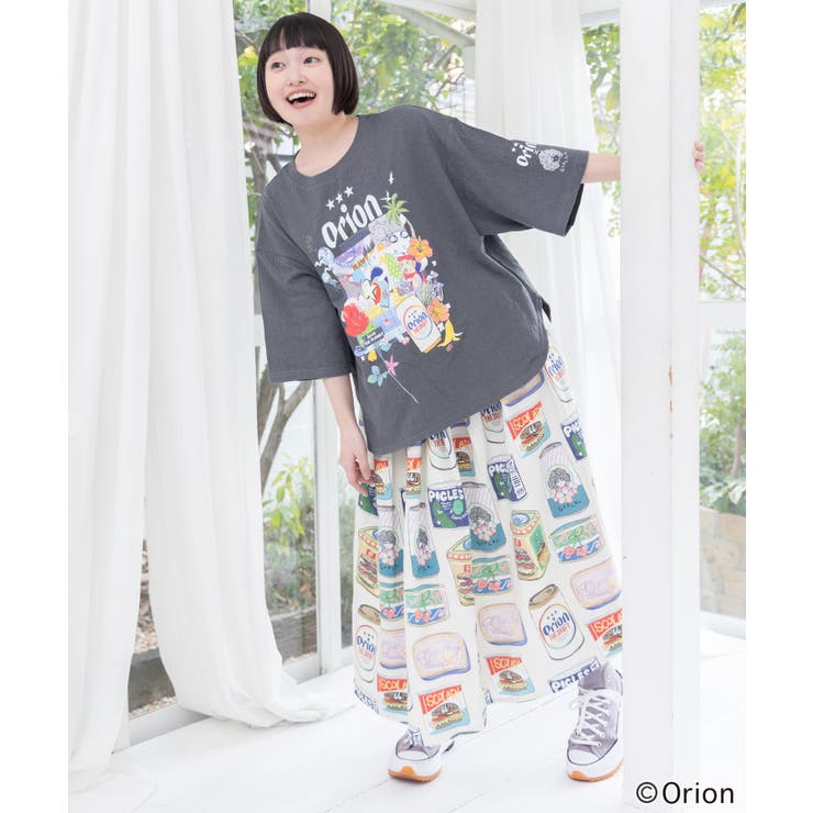 orion×ScoLar トロピカルポップ缶総柄スカート | ScoLar | 詳細画像5 