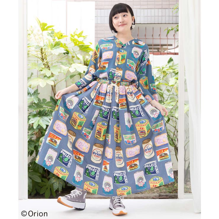 orion×ScoLar トロピカルポップ缶総柄スカート | ScoLar | 詳細画像6 
