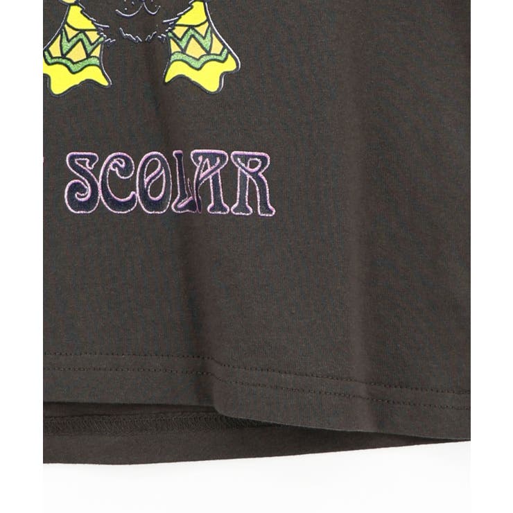 キャットウォーククイーン柄Tシャツ | ScoLar | 詳細画像12 