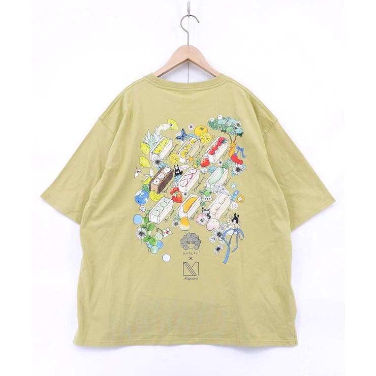 イエロー | Majisand×ScoLar カラフルフルーツサンドTシャツ | ScoLar