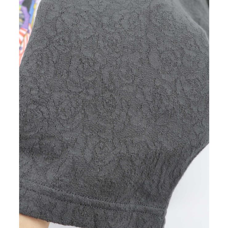 仮面舞踏会のネコ柄 ドルマンスリーブTシャツ | ScoLar | 詳細画像18 