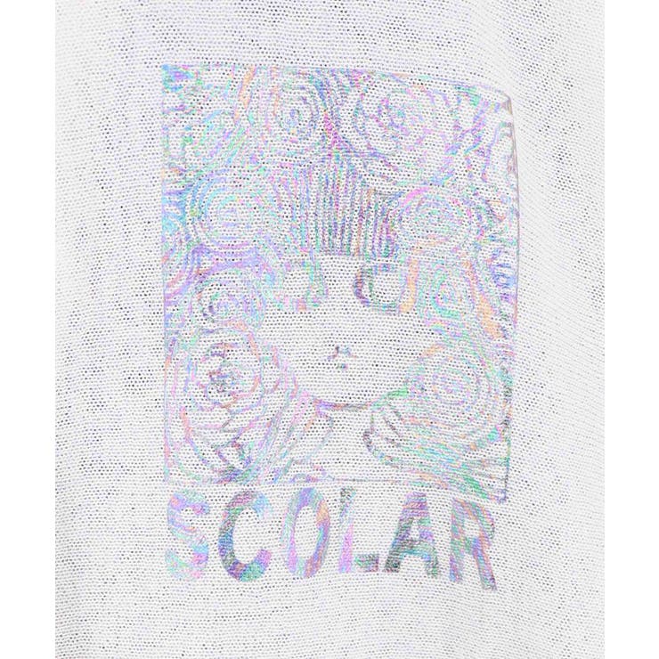 スカラーちゃん箔プリント 接触冷感シアーパーカー | ScoLar | 詳細画像11 