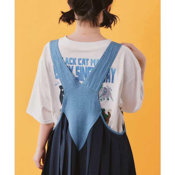 アメリカン風刺繍 デニム×プリーツジャンスカ | ScoLar | 詳細画像8 