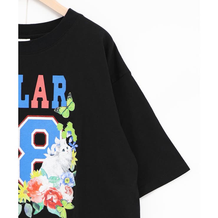 花ネコ×スカラーナンバー柄 接触冷感Tシャツ | ScoLar | 詳細画像11 