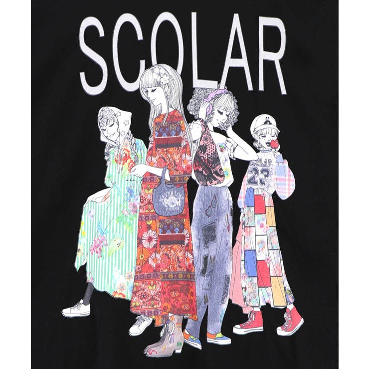スカラーガールズ レース付きTシャツ | ScoLar | 詳細画像12 