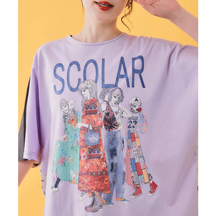 スカラーガールズ レース付きTシャツ | ScoLar | 詳細画像6 