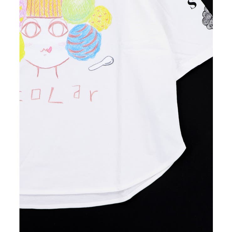 【イラスト募集】頭の中はアイスクリームでいっぱい柄Tシャツ | ScoLar | 詳細画像7 