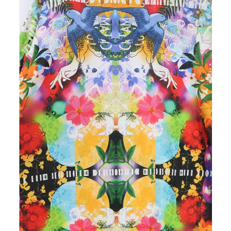 3柄展開 シアー天竺Tシャツ | ScoLar | 詳細画像10 